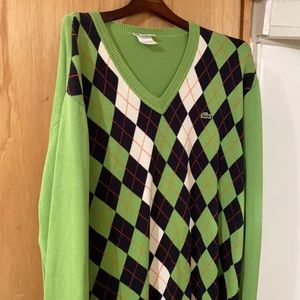 lacoste xl gorgeous knit sweater